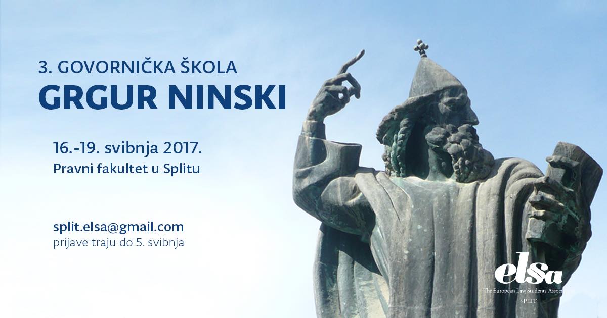 Otvorene prijave za 3. govorničku školu Grgur Ninski